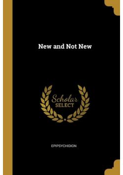 New and Not New