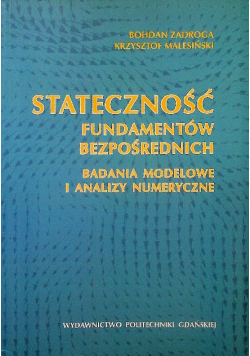 Stateczność fundamentów bezpośrednich