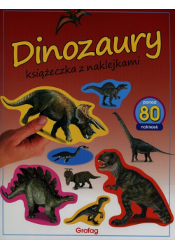 Dinozaury Książeczka z naklejkami