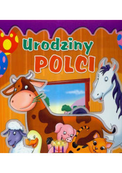 Urodziny Polci Książeczka z szablonami
