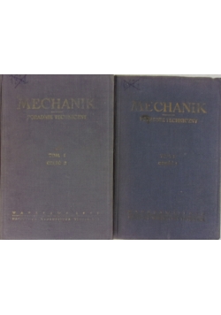 Mechanik,Tom 1: część 1,2