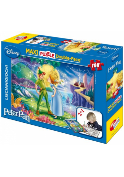 Puzzle dwustronne maxi Piotruś Pan 108