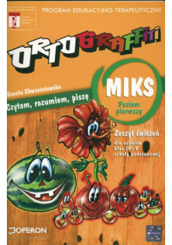 Ortograffiti Zeszyt ćwiczeń Miks Poziom 1