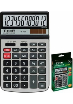 Kalkulator biurowy TOOR TR-1216 12-pozycyjny