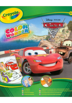 Kolorowanka Crayola Color Wonder Disney Cars