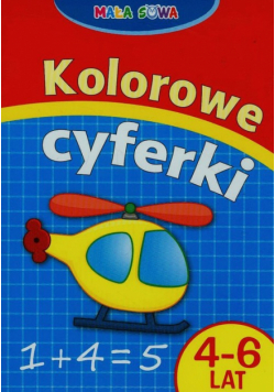 Mała sowa Kolorowe cyferki 4-6 lat