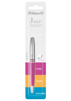 Długopis jazz Pelikan malinowy bl