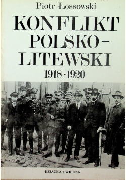 Konflikt polsko litewski 1918 1920