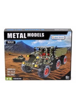 Klocki metalowe Konstruktor 307el