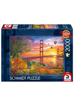 Puzzle 2000 PQ Spacer w pobliżu mostu Golden Gate San Francisco 112748