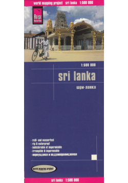 Sri Lanka mapa 1:500 000