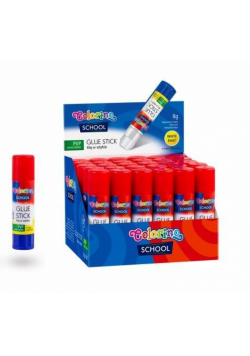 Display Klej w sztyfcie PVP Colorino 8g 30 szt.