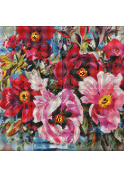 Diamentowa mozaika - Wiosenna piękność 40x40cm