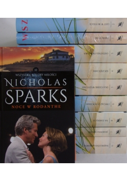 Nicholas Sparks, zestaw 10 tomów