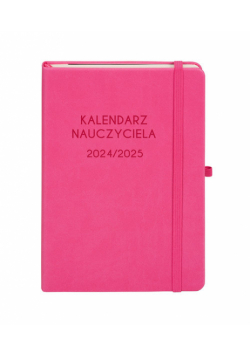 Kalendarz Nauczyciela 2024/2025 A5 TDW różowy