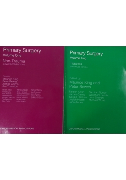 Primary Surgery, T.I-II