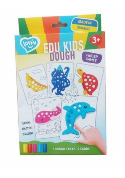 Ciastolina lekka TM Lovin Edu Kids Ocean +karty