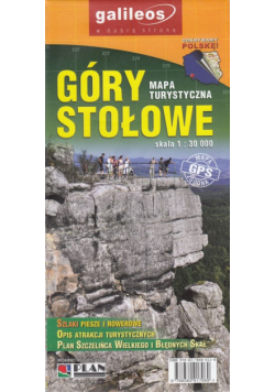 Góry Stołowe mapa 1:30 000 Plan