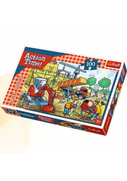 Puzzle Action Time! 100 Na budowie