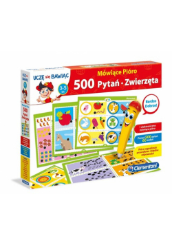 Mówiące pióro 500 pytań Zwierzęta