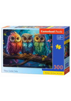 Puzzle 300 Three Little Owls CASTOR