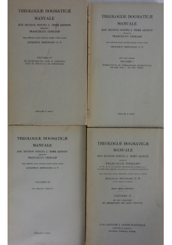 Theologiae Dogmaticae Manuale, tom I-IV, ok 1950r.