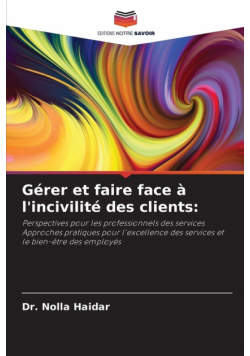 Gérer et faire face à l'incivilité des clients