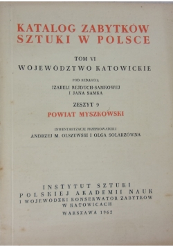Katalog zabytków sztuki w Polsce. Tom VI. Zeszyt 9