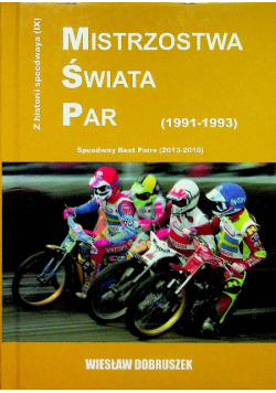 Mistrzostwa Świata Par 1991 - 1993