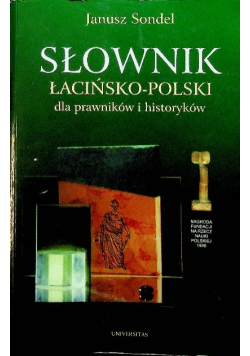 Słownik łacinsko polski dla prawników i historyków z CD