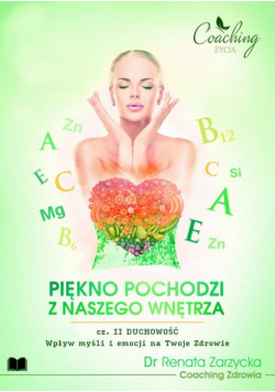 Wpływ myśli i emocji na Twoje zdrowie. Piękno pochodzi z naszego wnętrza. Cz. II/3 DUCHOWOŚĆ