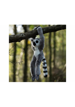 Pluszowy lemur na rzepy
