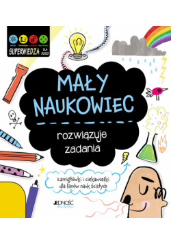 Mały naukowiec rozwiązuje zadania