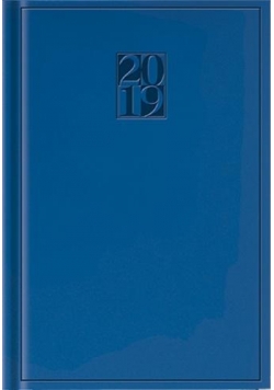 Kalendarz 2019 B6 Print niebieski