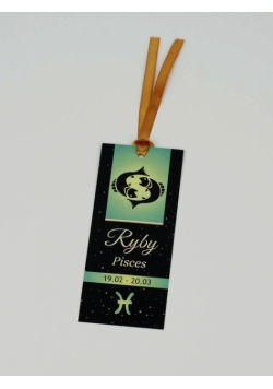 Zakładka do książki zodiak RYBY