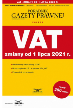 VAT zmiany od 1 lipca 2021