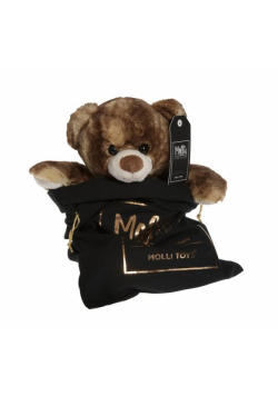 Molli Toys Premium Miś brązowy 32 cm