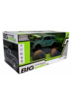 Auto zdalnie sterowane Cross-Country 1:14 zielone