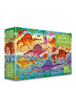 Book + Puzzle 100 Dinosaurs