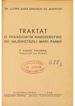 Traktat O Prawdziwym Nabożeństwie 1948 r.