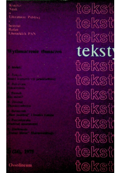 Teksty Nr  6 / 1975