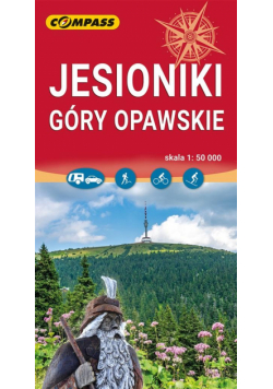 Mapa - Jesioniki, Góry Opawskie 1:50 000
