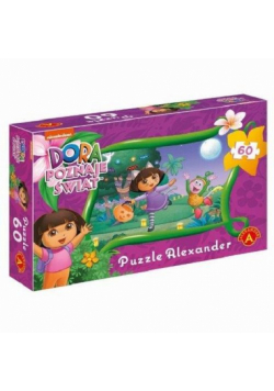 Puzzle 60 Dora poznaje świat Cukierek albo psikus