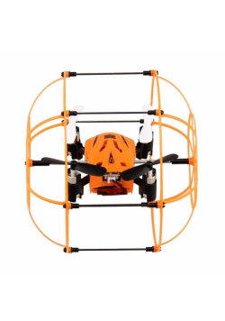 Dron quadcopter Skytech M66 zdalnie sterowany pomarańczowy