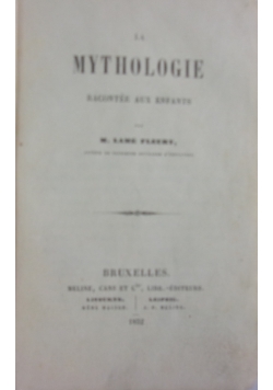 La Mythologie, 1852r.