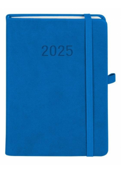 Kalendarz 2025 B6 Memofix TDW niebieski