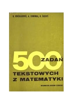 500 zadań tekstowych z matematyki