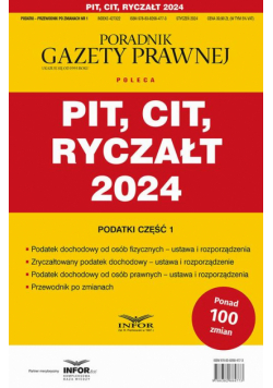 Pit Cit Ryczałt 2024 Podatki Część 1
