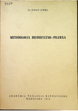 Metodologia historyczno prawna