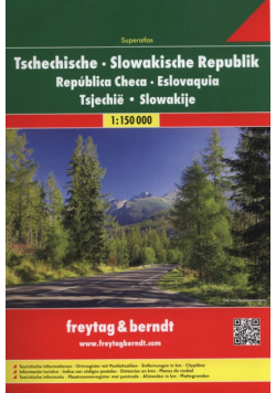 Atlas Czechy Słowacja  1:150 000